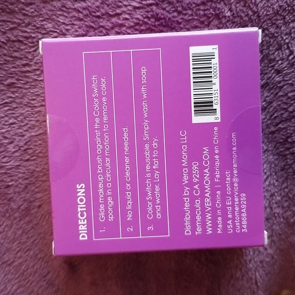 *Recent Price Drop* *NWT* Vera Mona Makeup Color Switch Brush Cleaner - Picture 5 of 7